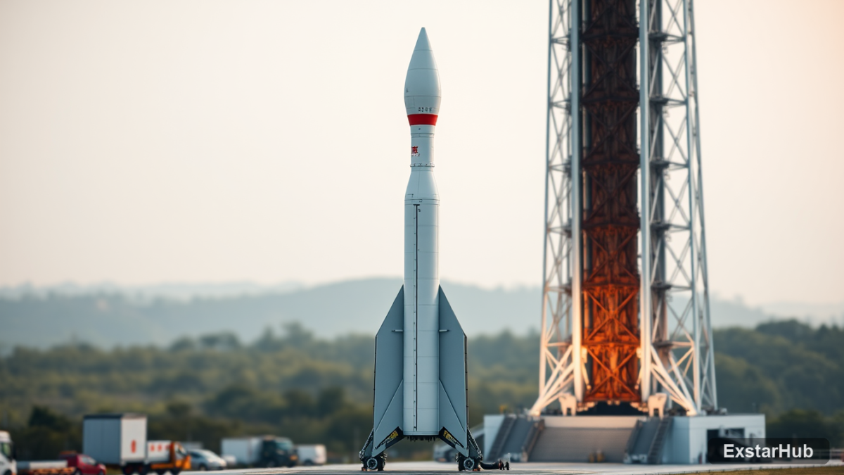 China Unveils New Reusable Rocket, Mirroring SpaceX’s Falcon 9 Design
