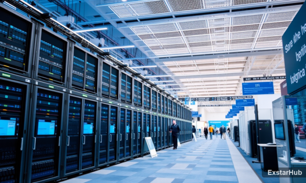 Computex 2026 trade show floor showcasing data center technology and hardware.