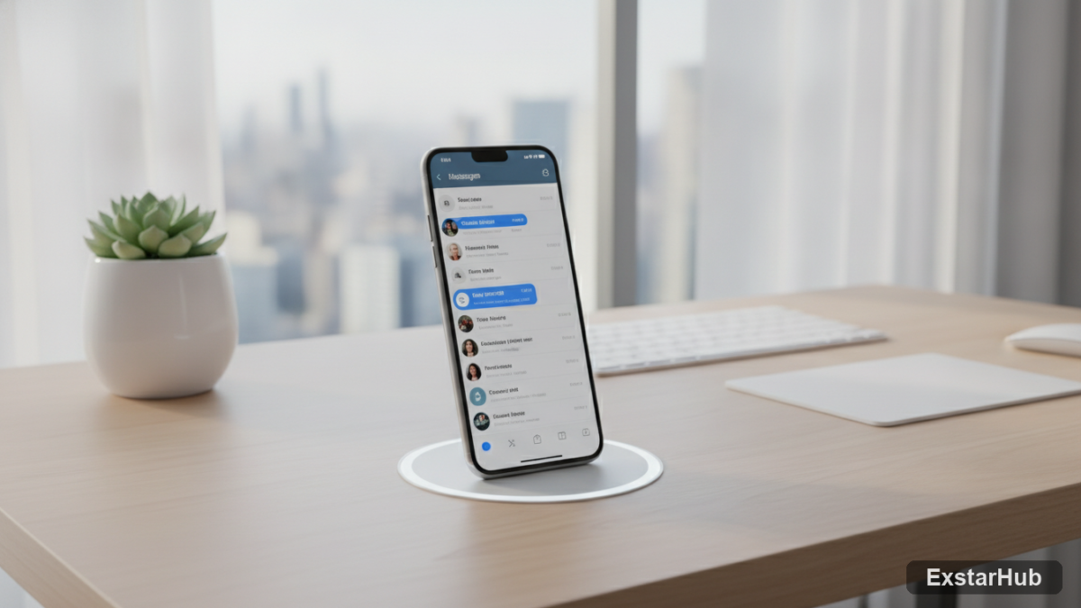 Android smartphone displaying Google Messages privacy settings for enhanced user control.