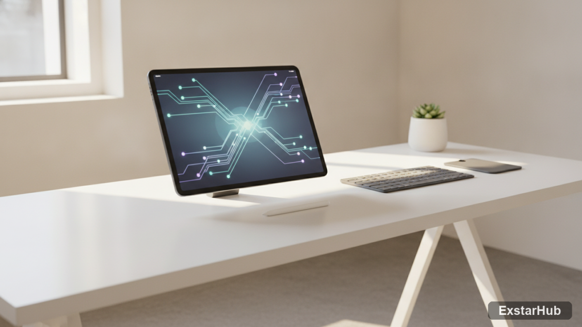 Apple Gemini AI integration demonstrated on iPad Pro workspace