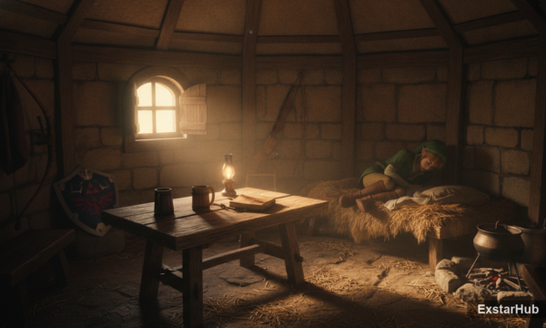 Link's hut from Ocarina of Time on Nintendo Switch 2