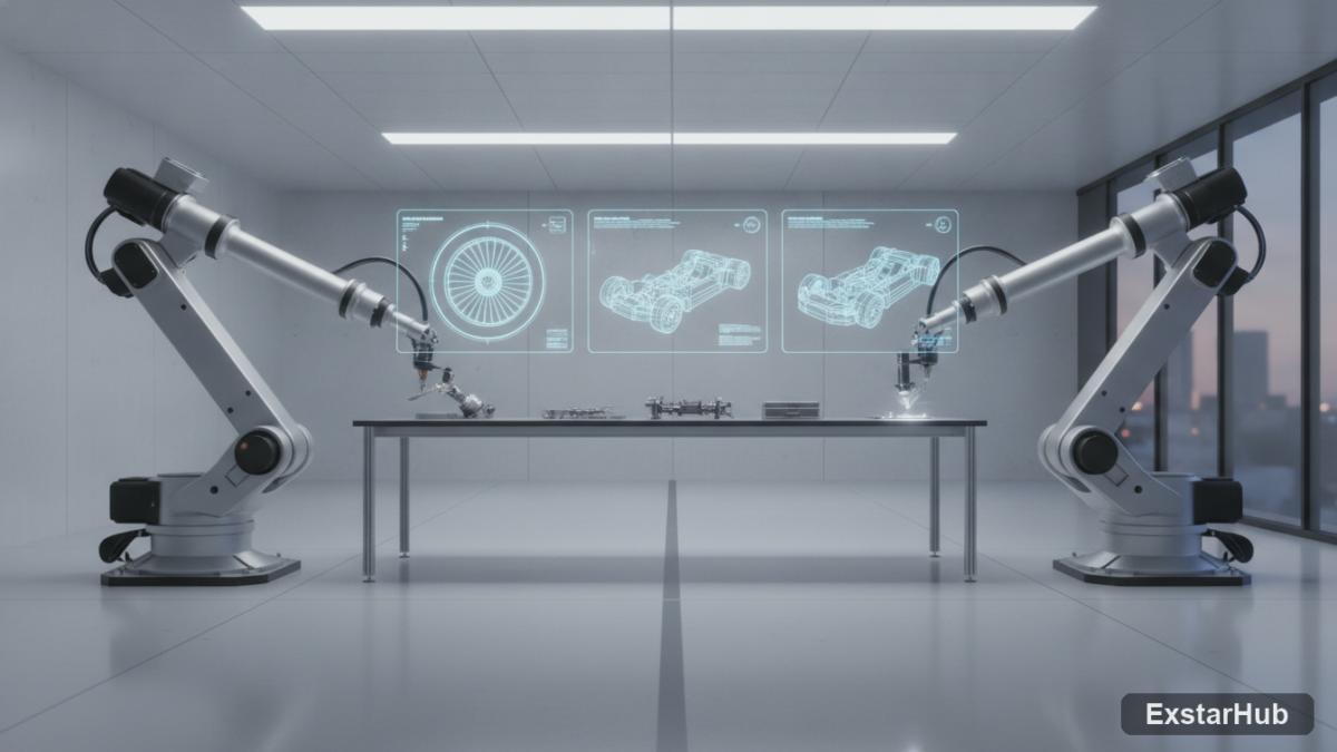 AI-powered engineering tools and robotics design