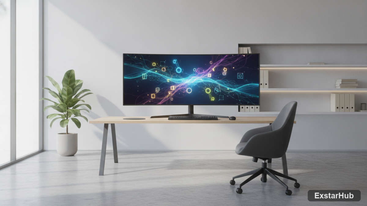 Abstract data connections representing Meta personalized feeds