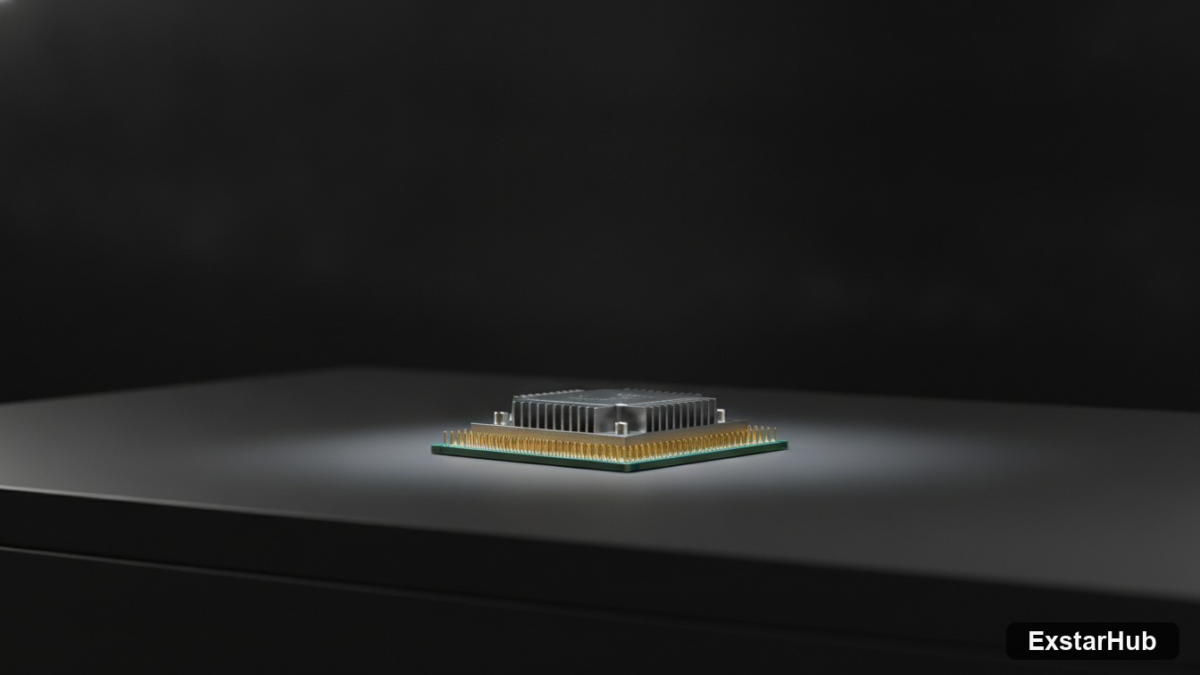 A modern high-performance desktop CPU on a professional workstation highlighting the return of AVX-512 support.
