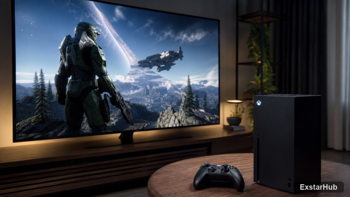 Xbox console and television representing the July 2026 Wave 2 Game Pass lineup.