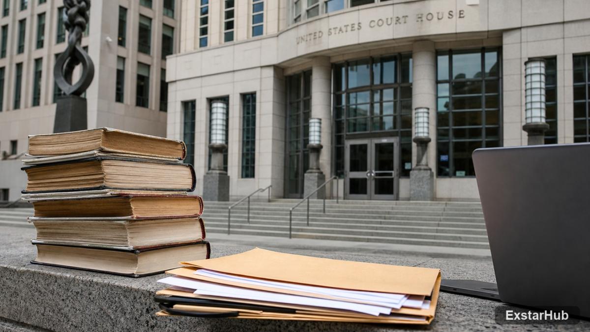 Federal courthouse exterior illustrating final approval of the Anthropic copyright settlement.