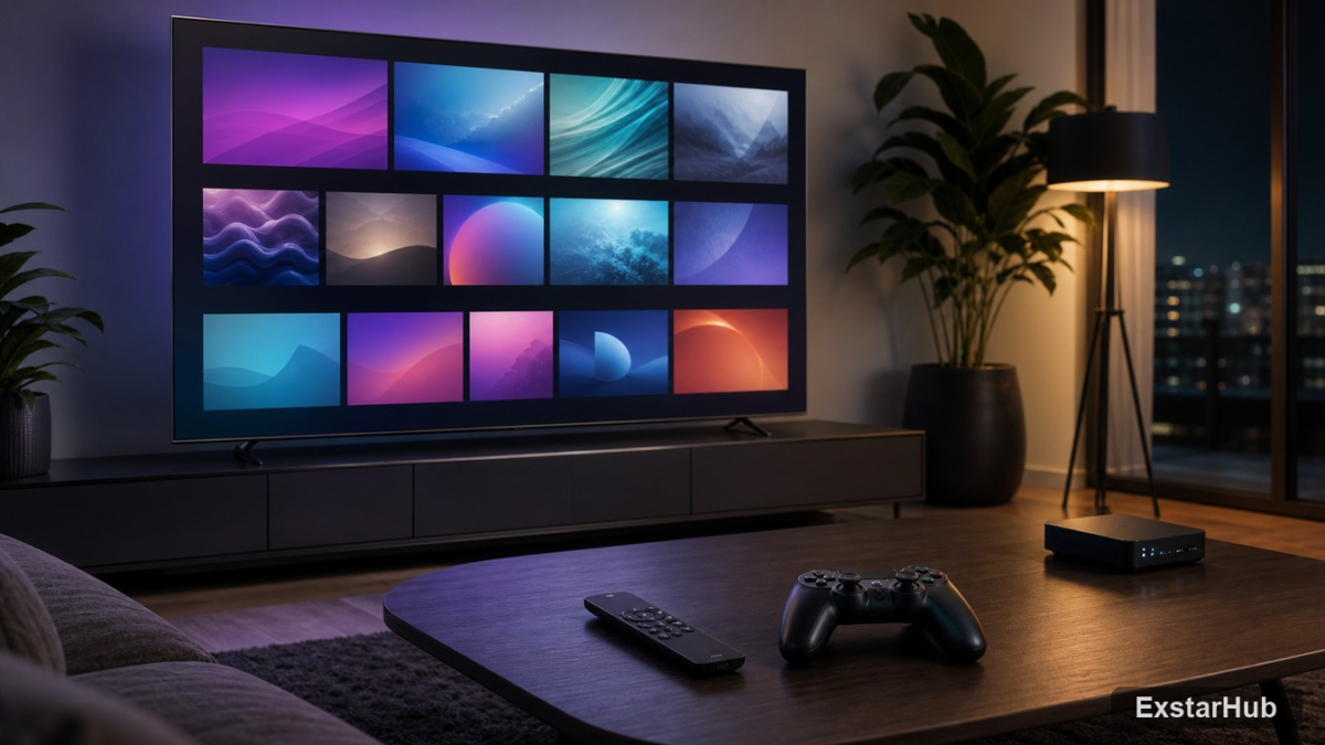 Amazon Luna in Prime Video represented by cloud gaming on a Fire TV with a controller